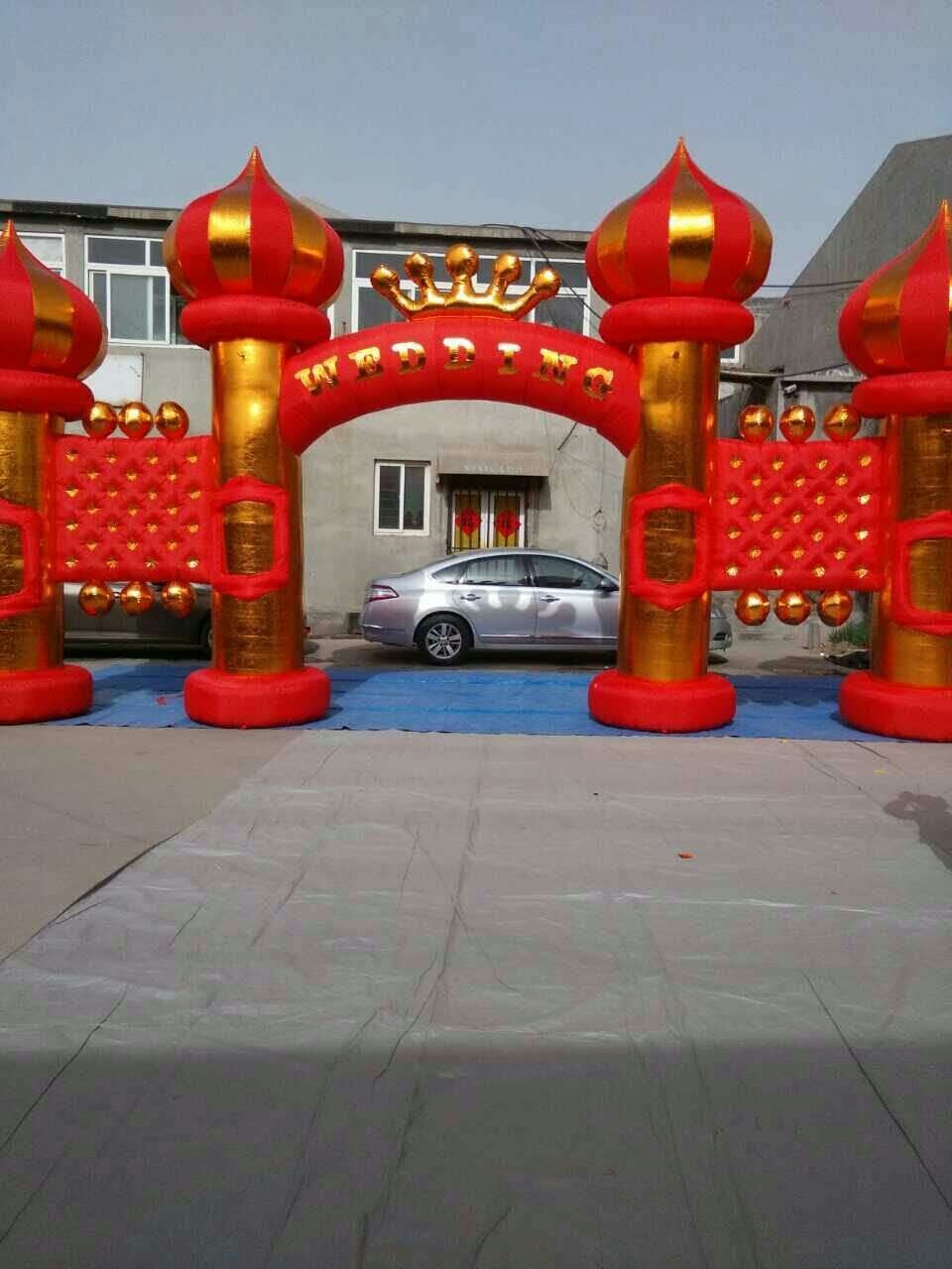 公坡镇结婚庆典拱门